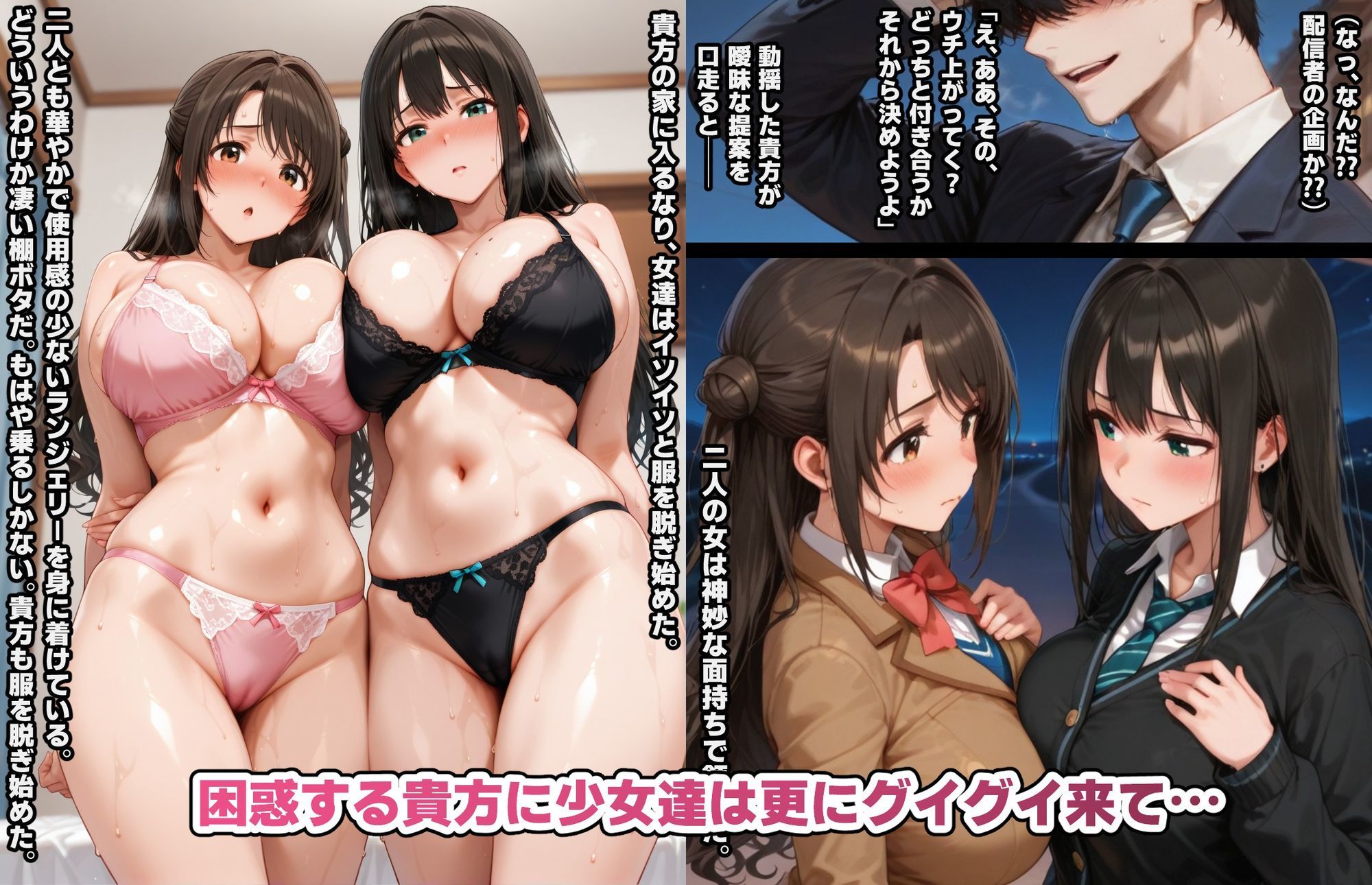 凛と卯月に同時に告られたら、どうする? 2枚目