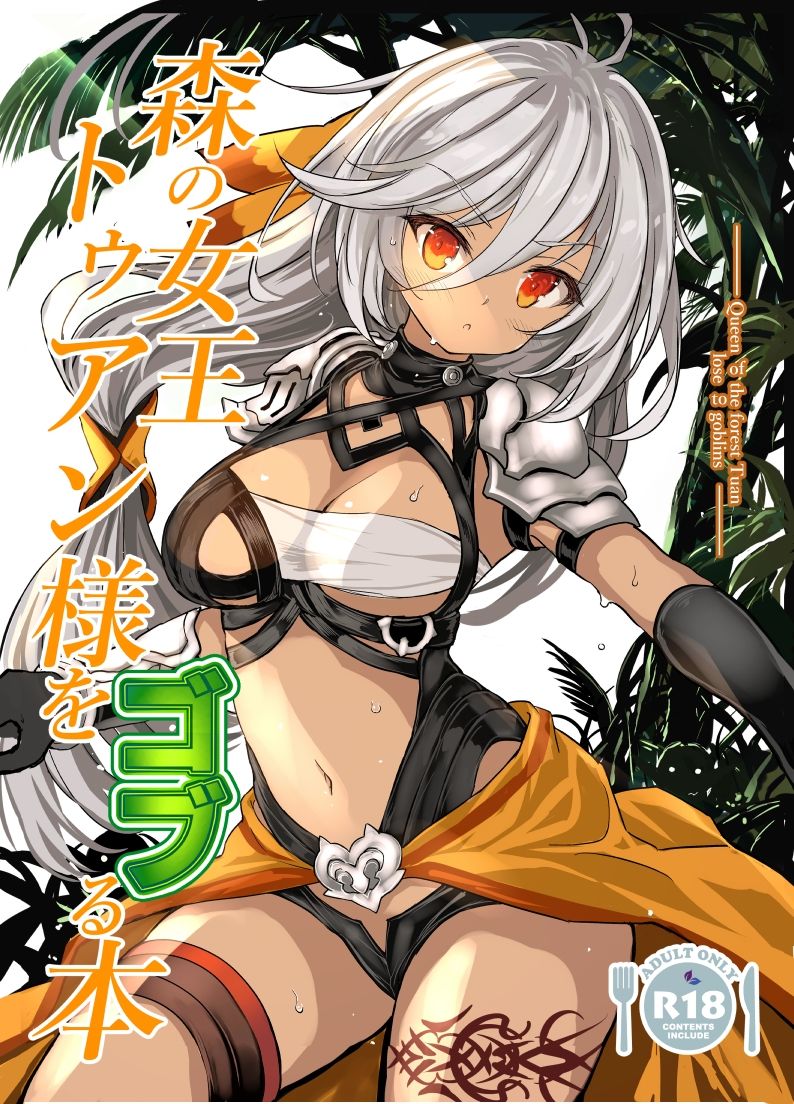 森の女王トゥアン様をゴブる本 1枚目