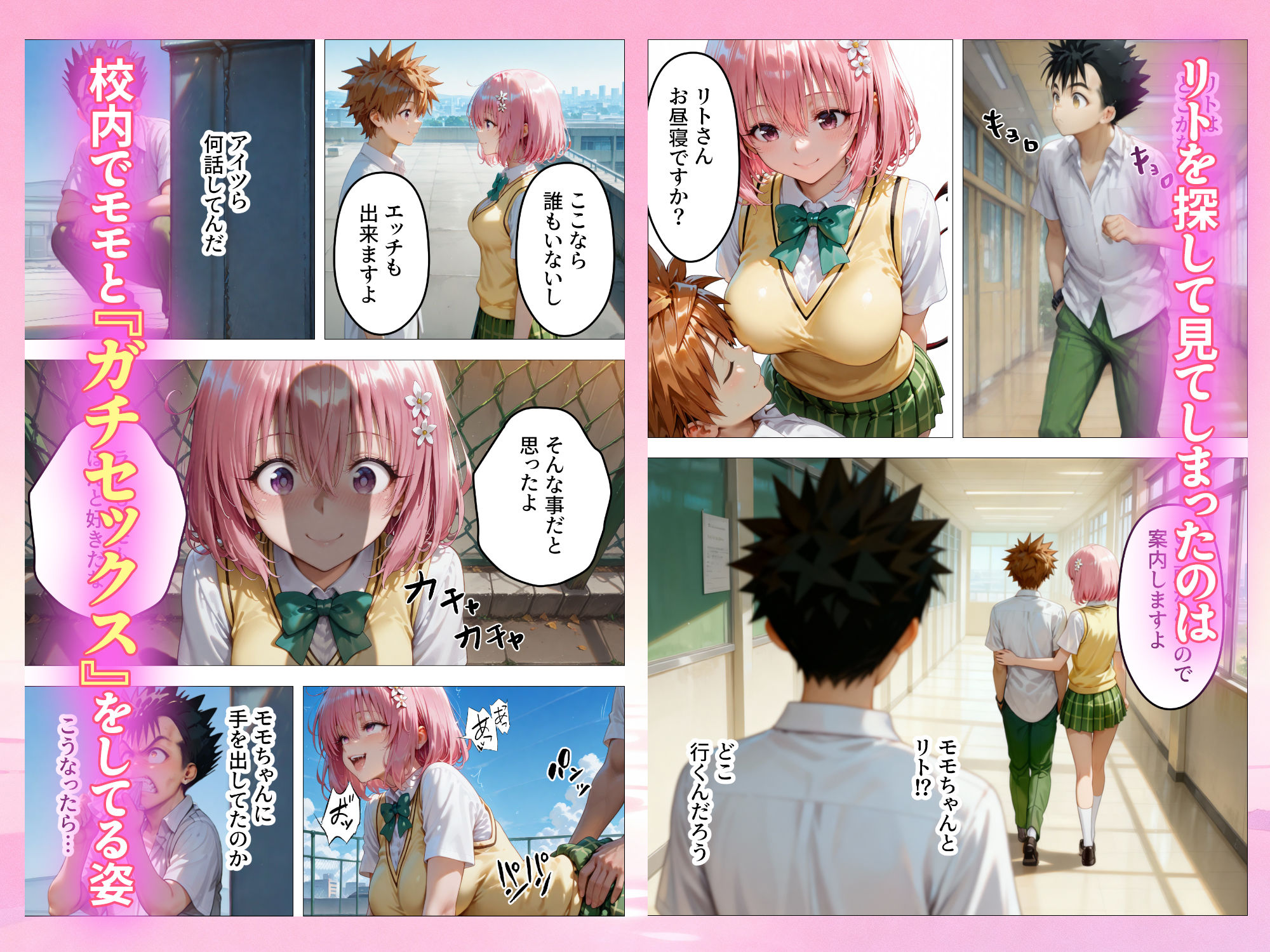 本番あり！？デリヘルノートでとらぶるハーレムをNN強奪してみた 古○川唯 西○寺春菜 籾岡里○ 4枚目