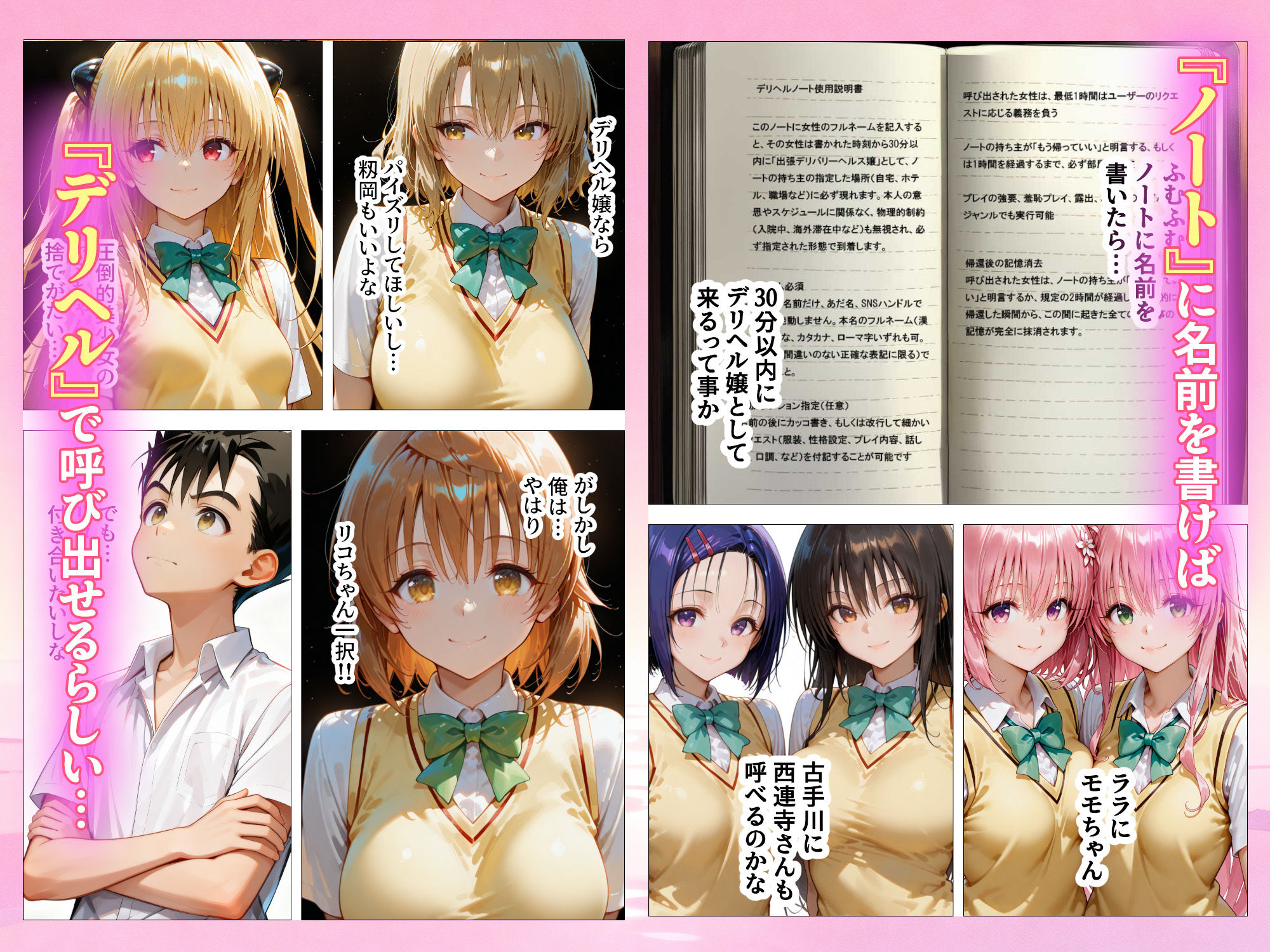 本番あり！？デリヘルノートでとらぶるハーレムをNN強奪してみた 古○川唯 西○寺春菜 籾岡里○ 6枚目