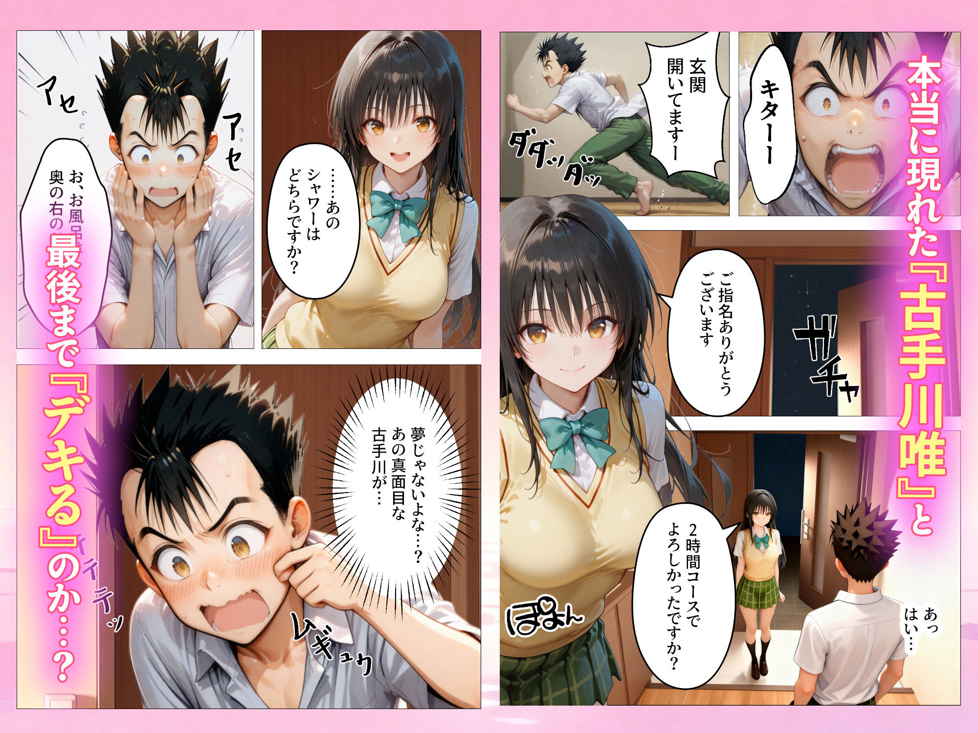 本番あり！？デリヘルノートでとらぶるハーレムをNN強奪してみた 古○川唯 西○寺春菜 籾岡里○ 8枚目